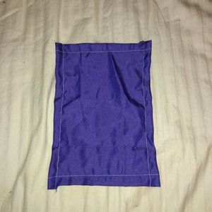 Satin Hankerchief (Purple) about 8 x 10 inches